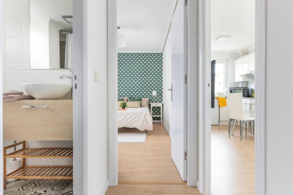 Centrico Y Comodo Apartamento Con Parking Privado Santander Buitenkant foto